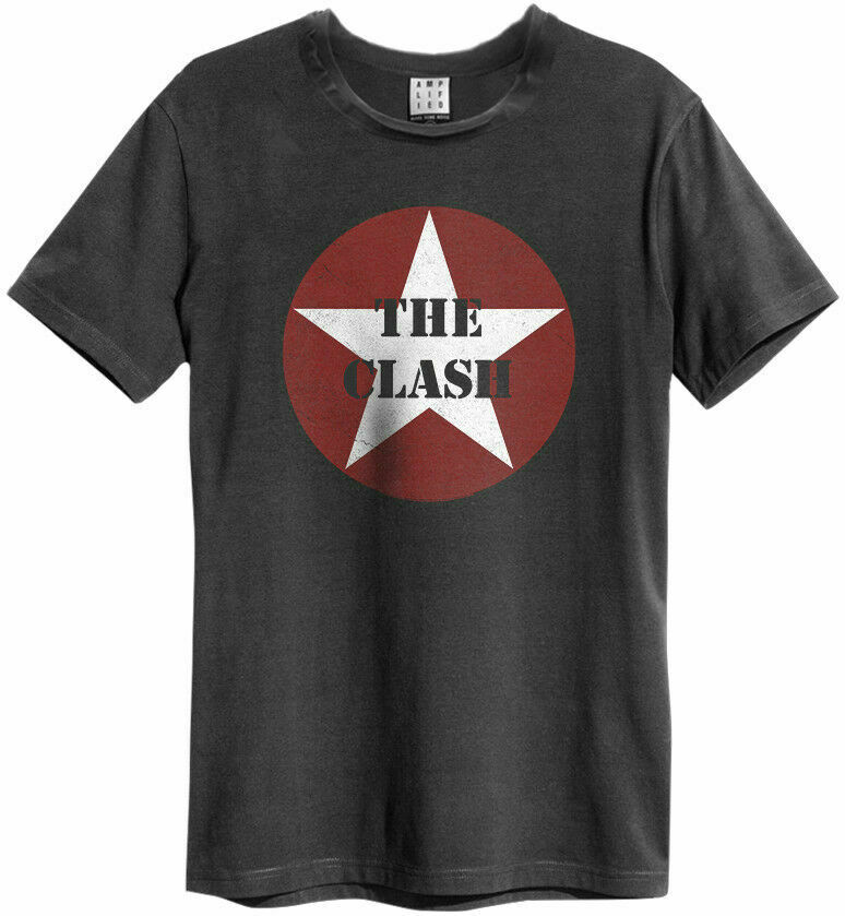 Amplified The Clash Star Logo T-shirt - Merch Rocks