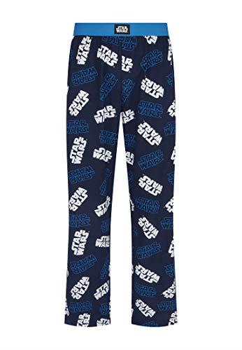 Star Wars Classic Logos Navy Lounge Pant Pyjama Bottoms
