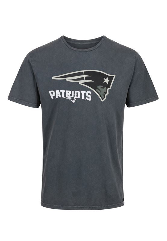 Recovered Men's NFL T-Shirt New England Patriots Icon Cotton Regular Fit Shirts