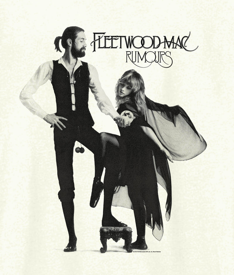 Amplified Fleetwood Mac Rumours Vintage White T-shirt