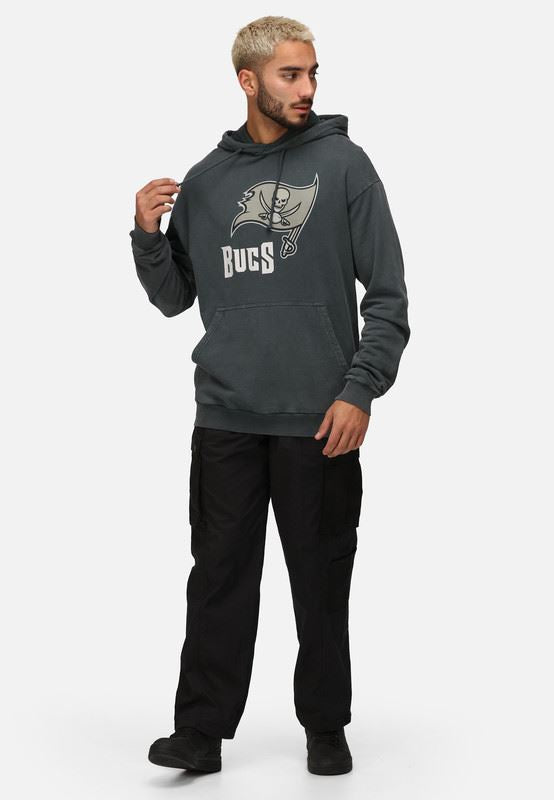 Recovered NFL Hoodie Sweatshirts Tampa Bay Buccaneers Football Jacket Black