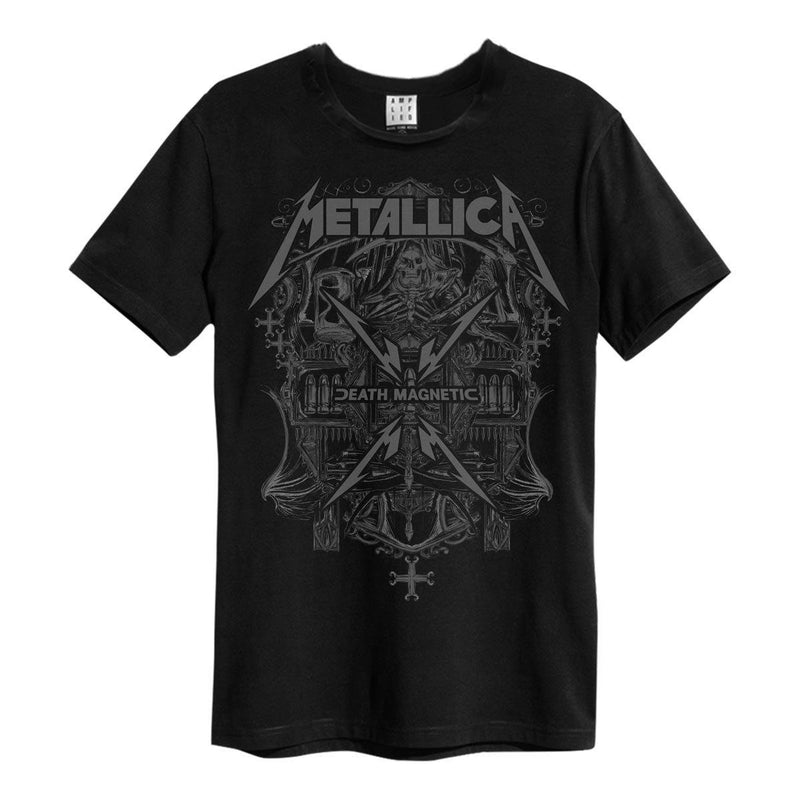 Amplified Metallica Death Magnetic Charcoal T-shirt