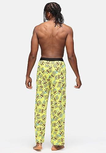 SpongeBob All Over Print Cotton Lounge Pants Nightwear PJ Bottoms
