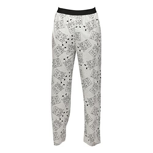 Spongebob Linear Art Cotton Lounge Pants Nightwear PJ Bottoms