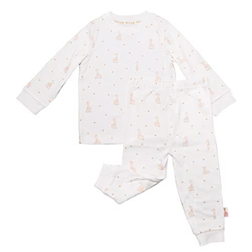 Sophie La Girafe Baby Gift Set - Soft Comfy Nightwear Babies Essentials Includes Robe PJs Pyjama Set & Booties