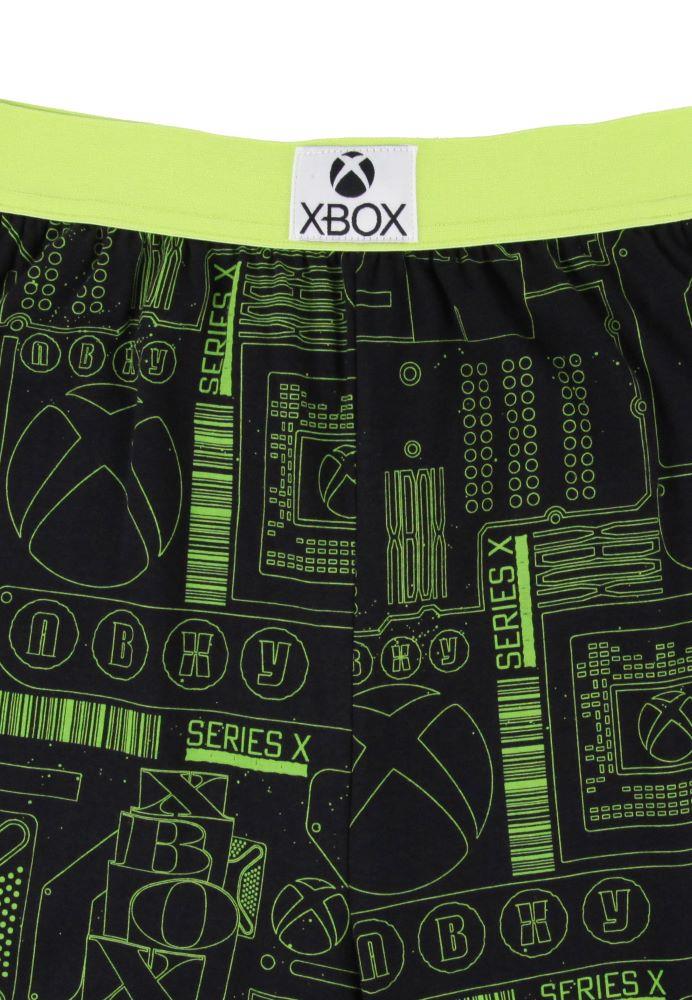 XBOX Series X Digital Black Lounge Pants - Adults Cotton Pyjama Bottoms