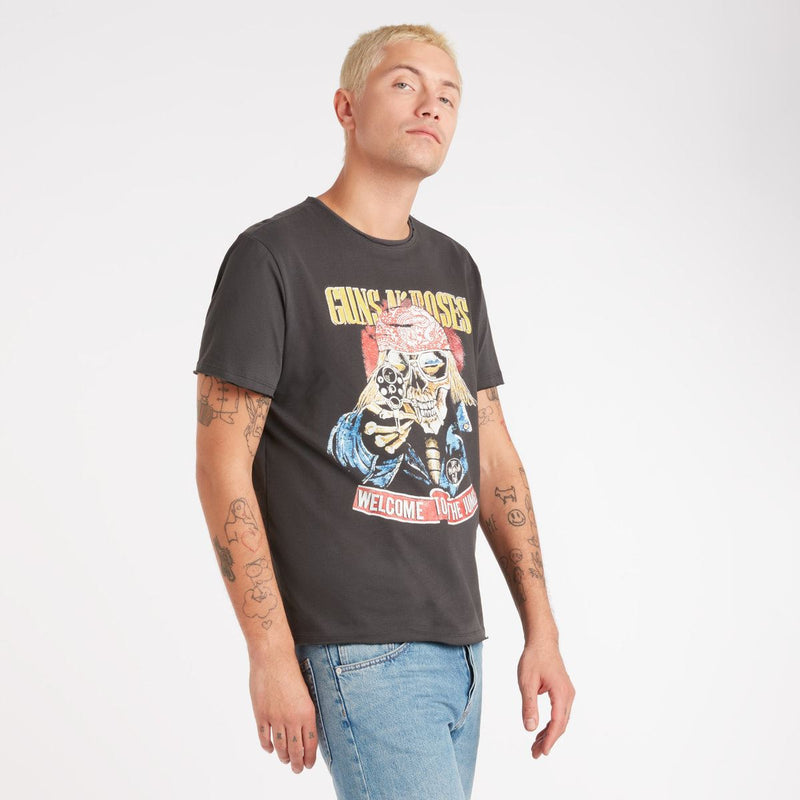Guns N' Roses - Welcome Printed Cotton T-Shirt