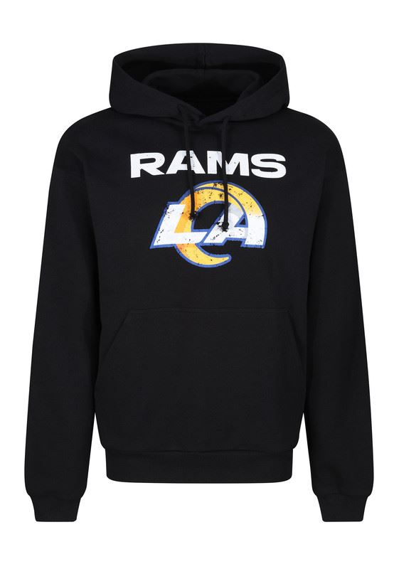 Recovered Men's NFL Los Angeles Rams Hooded Sweatshirt - Black
