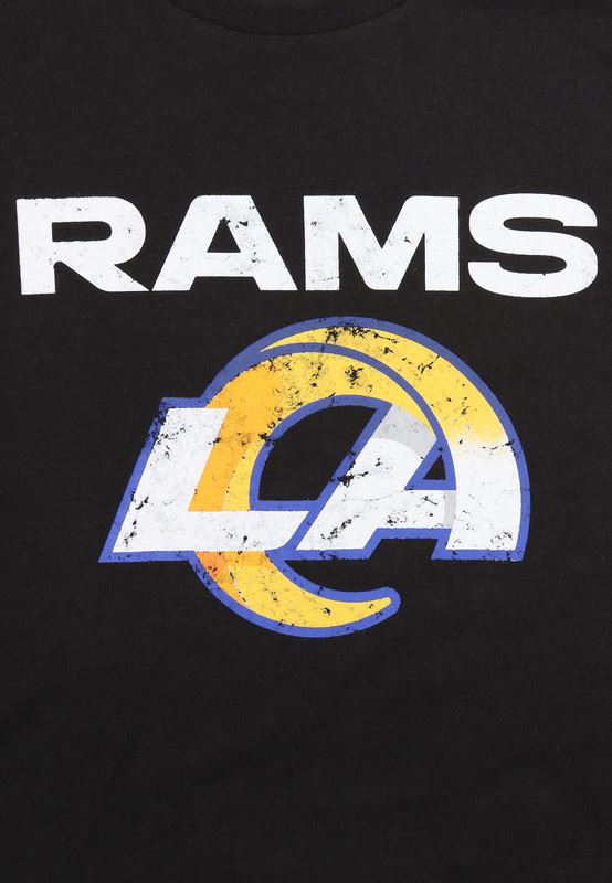 Recovered NFL Los Angeles Rams Cotton T- Shirt