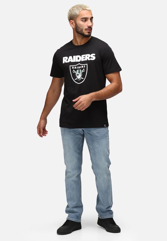Recovered NFL Los Las Vegas Raiders Cotton T- Shirt
