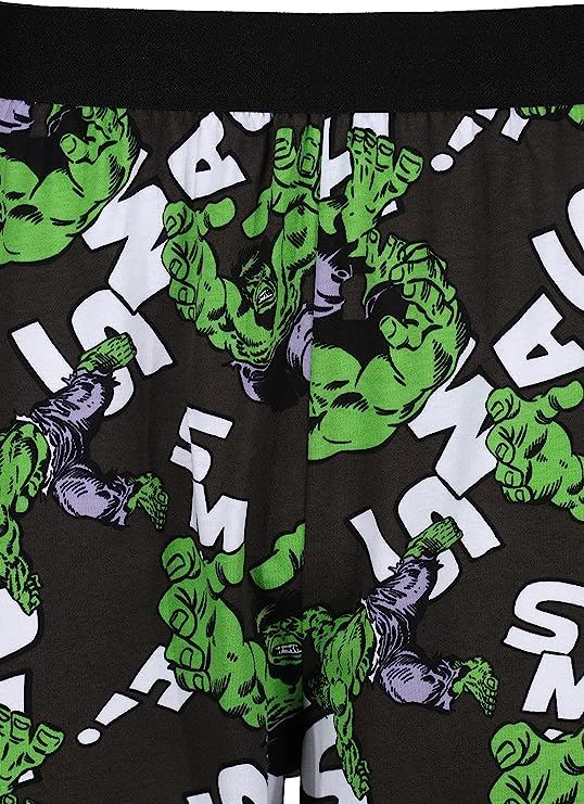 Marvel Pyjamas - Hulk Smash Comics Lounge Pants