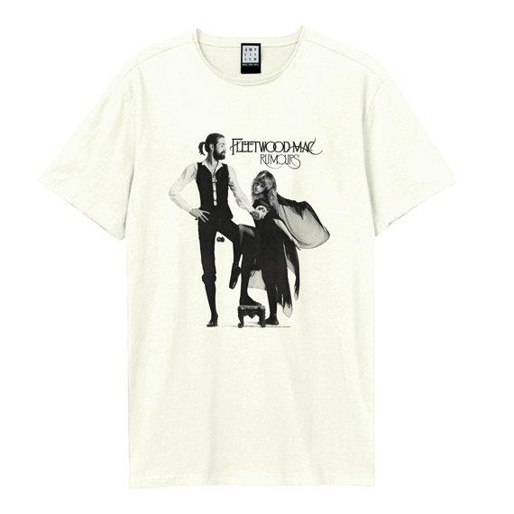Amplified Fleetwood Mac Rumours Vintage White T-shirt