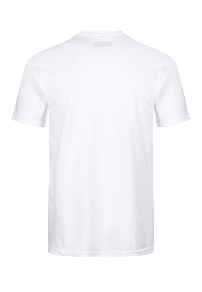 Star Wars Comic Cover White Men's Cotton T-Shirt
