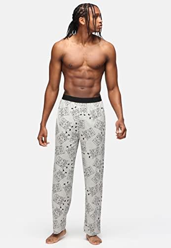 Spongebob Linear Art Cotton Lounge Pants Nightwear PJ Bottoms