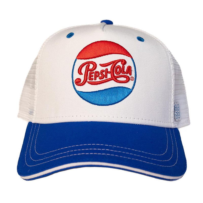 Pepsi-Cola Embroidered Trucker Cap- 100% Recycled Polyester