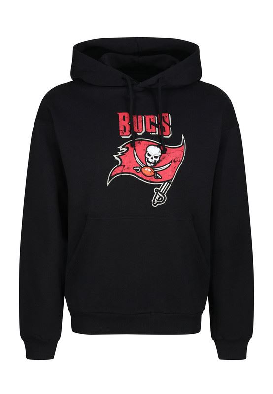 Recovered Men's NFL Tampa Bay Buccaneers Hooded Sweatshirt - Black