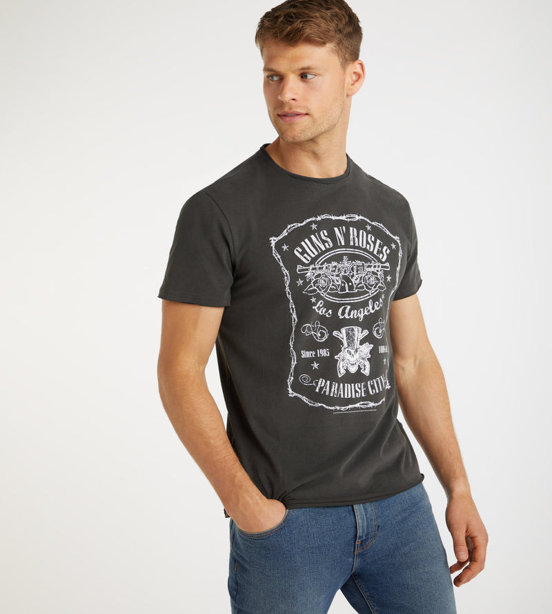 Amplified Guns N Roses LA Paradise City T-shirt - Merch Rocks