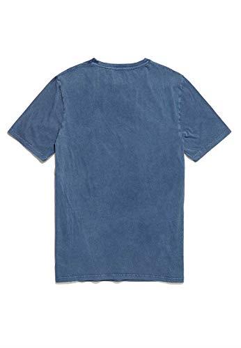 Vintage Star Wars French Poster Blue Acid Wash T-Shirt