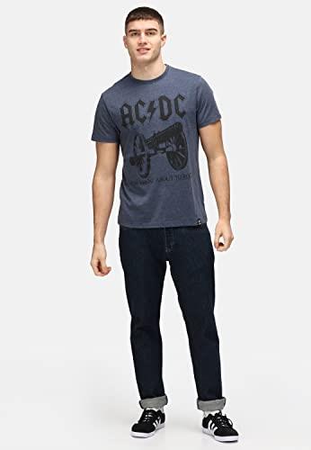 AC/DC for Those About to Rock Blue T-Shirt by Recovered