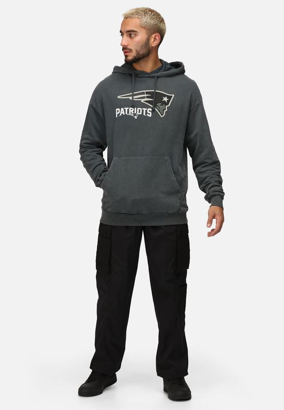 Recovered NFL Hoodies New England Patriots Football Sweatshirt Jacket Black