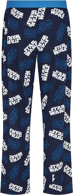 Star Wars Classic Logo Cotton Blue Lounge Pants - Unisex Adults