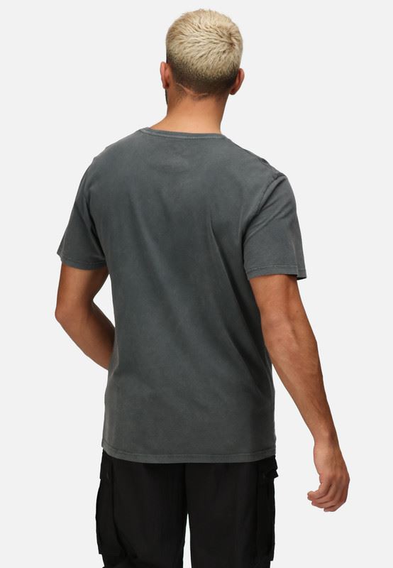 Recovered NFL Logo T-shirt Las Vegas Raiders Short Sleeves Crew Neckline Tee Top