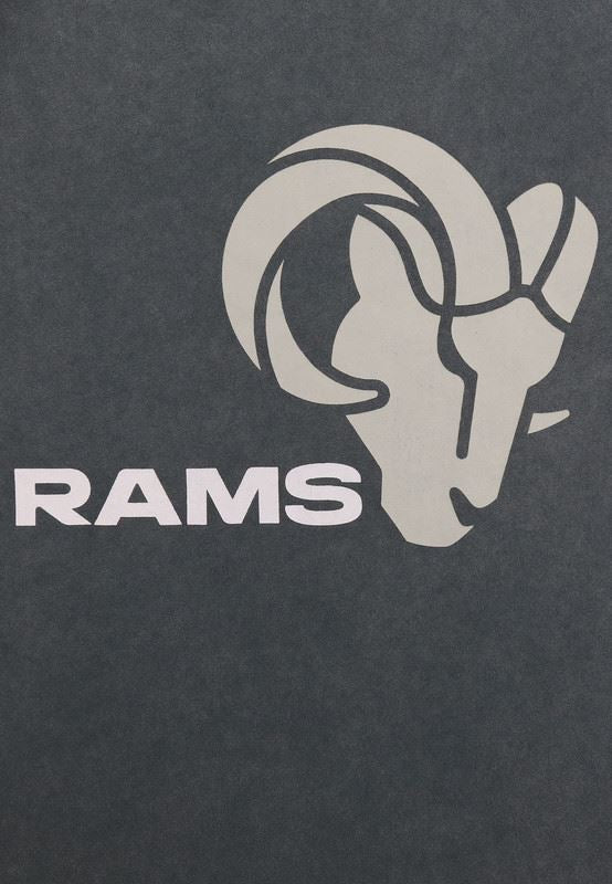 Recovered Men's NFL T-Shirt Los Angeles Rams Regular Fit Sports Gym Top Shirts