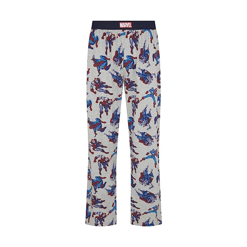 Marvel Pyjamas Cotton Lounge Nightwear Superheroes PJ Bottoms