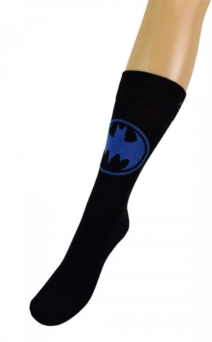 DC Comics Batman Blue Socks Twin Pack UK 7-11 - Merch Rocks