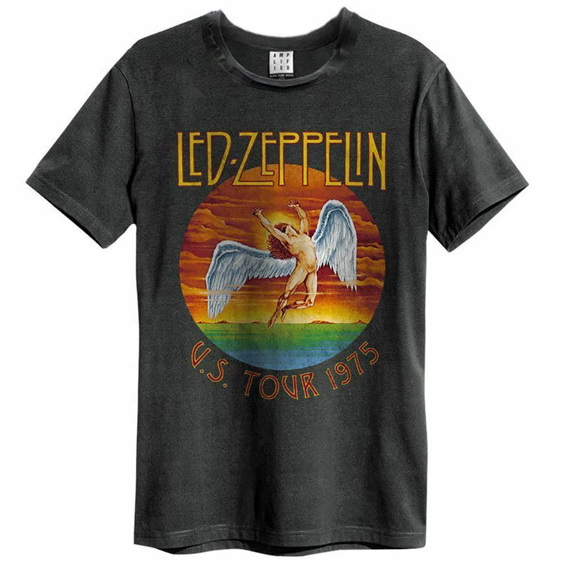 Amplified Led Zeppelin US Tour 75 T-Shirt - Merch Rocks