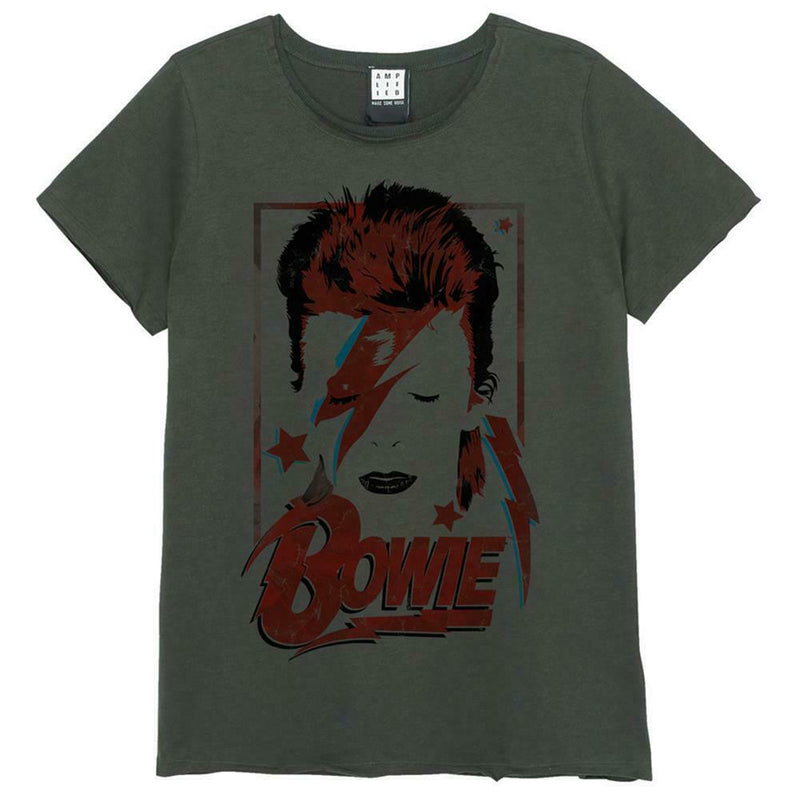 Amplified David Bowie Aladdin Sane Womens T-Shirt - Merch Rocks