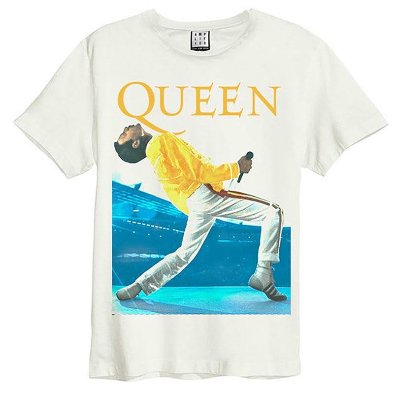 Amplified Queen Freddie Mercury Triangle T-Shirt - Merch Rocks