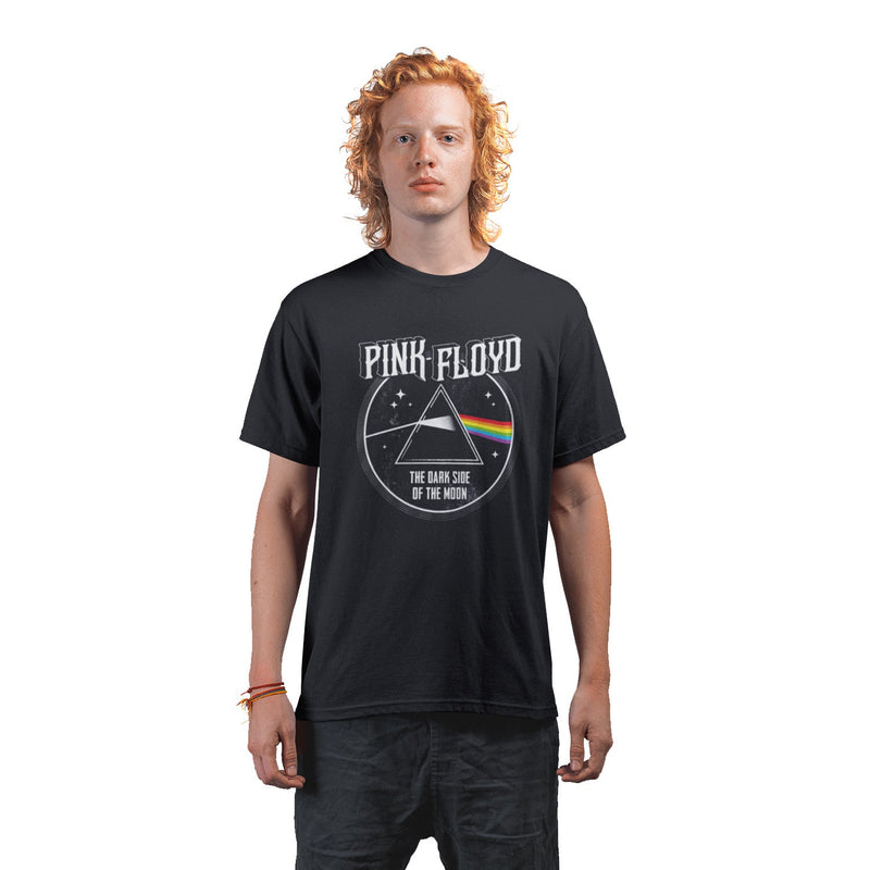 Pink Floyd DSOTM Retro Circle T-Shirt - Merch Rocks