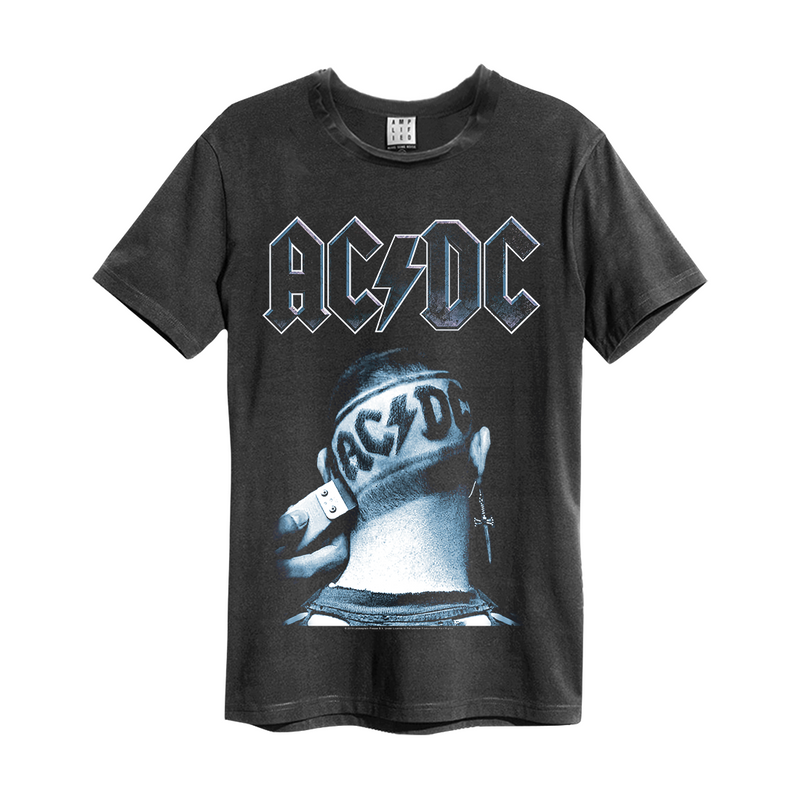 Amplified ACDC Clipped T-shirt - Merch Rocks