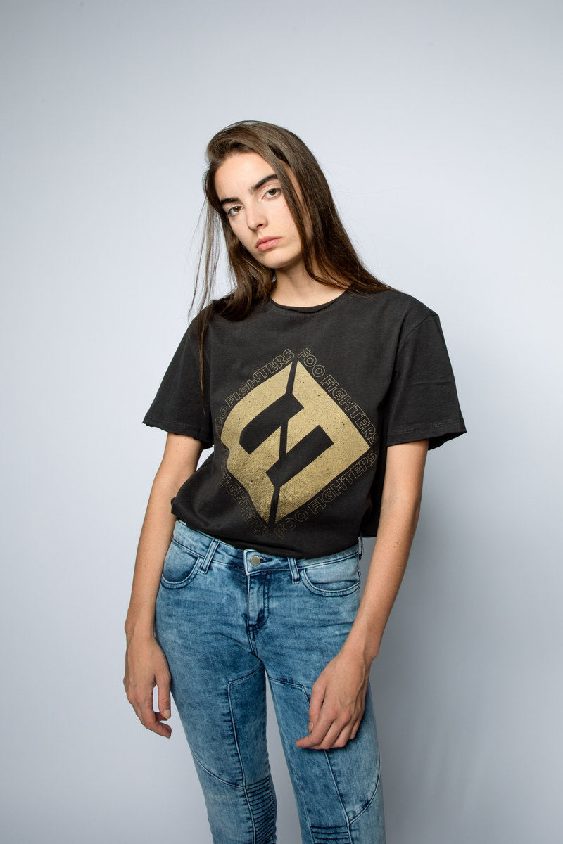 Amplified Foo Fighters Concrete and Gold Unisex T-Shirt - Merch Rocks