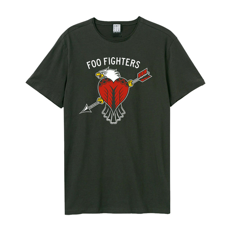 Amplified Foo Fighters Eagle Tattoo Charcoal T-shirt - Merch Rocks
