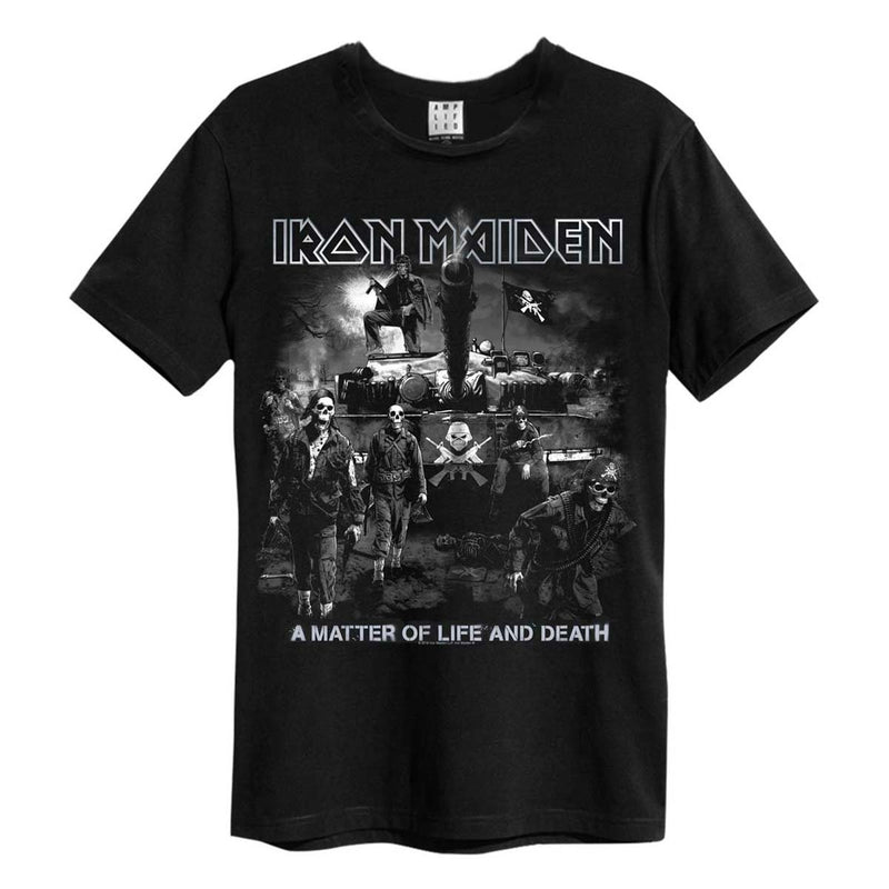 Amplified Iron Maiden Life Or Death Black T-shirt - Merch Rocks