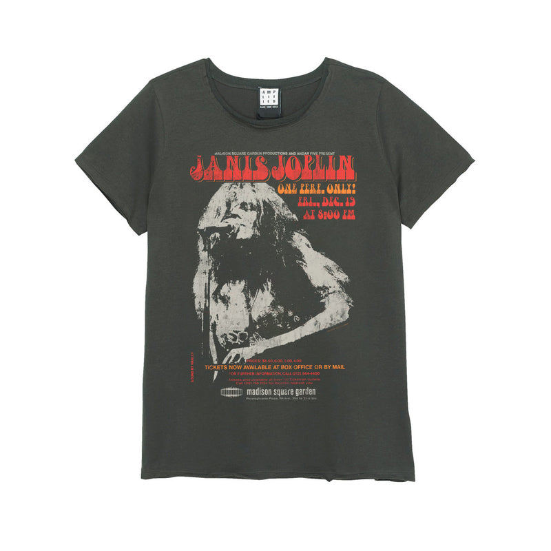 Amplified Janis Joplin Madison Square Gardens Women's T-Shirt - Merch Rocks