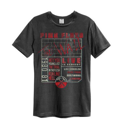Amplified Pink Floyd The Wall Poster Mens T-Shirt - Merch Rocks