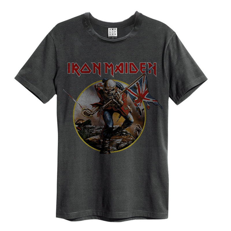 Amplified Iron Maiden Trooper Mens T-Shirt - Merch Rocks