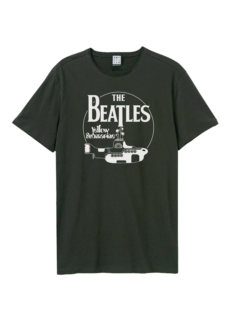 Amplified The Beatles Yellow Sub 2 Charcoal T-shirt - Merch Rocks