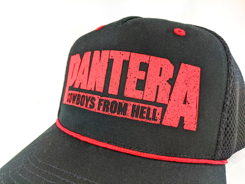 Amplified Pantera Coyboys From Hell Trucker Cap - Merch Rocks